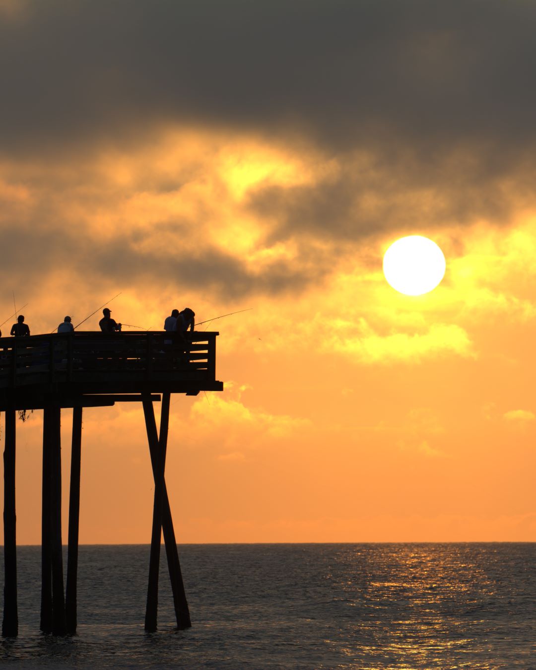 Sunset: Exploring Lakeshores and Virginia Beach Waves